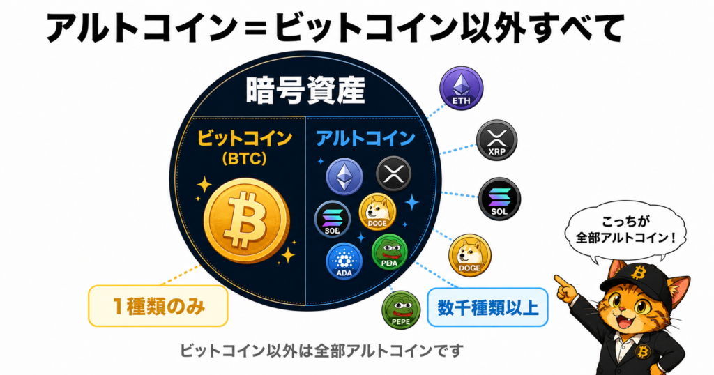 暗号資産の分類イメージ